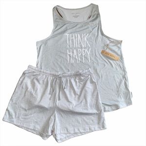 Rae Dunn “Think Happy” Sleepwear Set